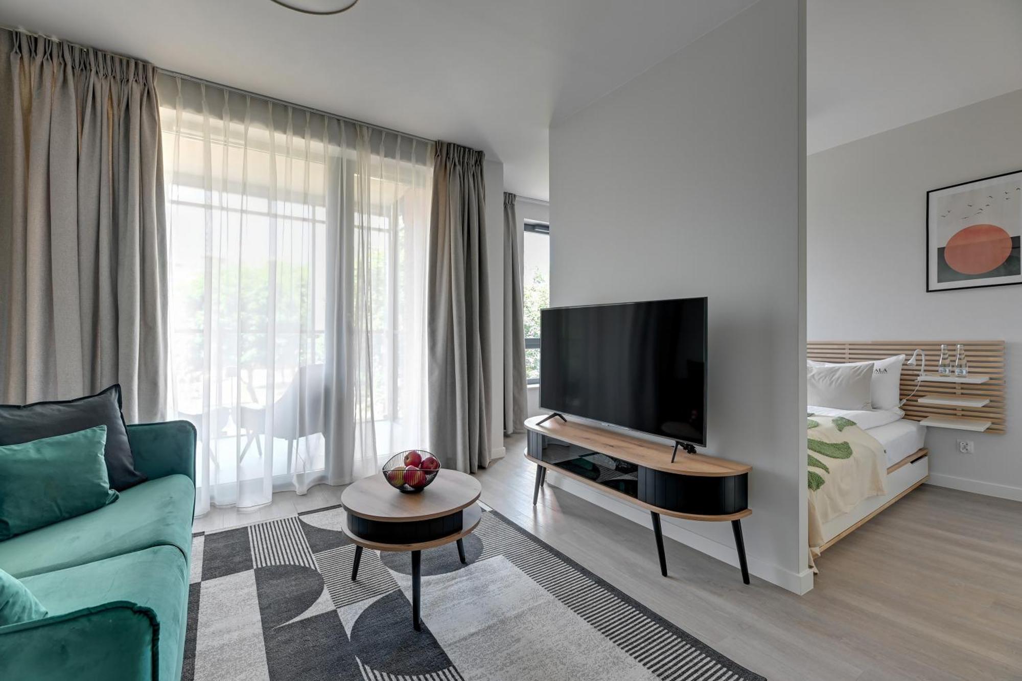 Scala 60H City Center Premium Apartments With Parking By Lion Apartments Gdańsk Eksteriør bilde