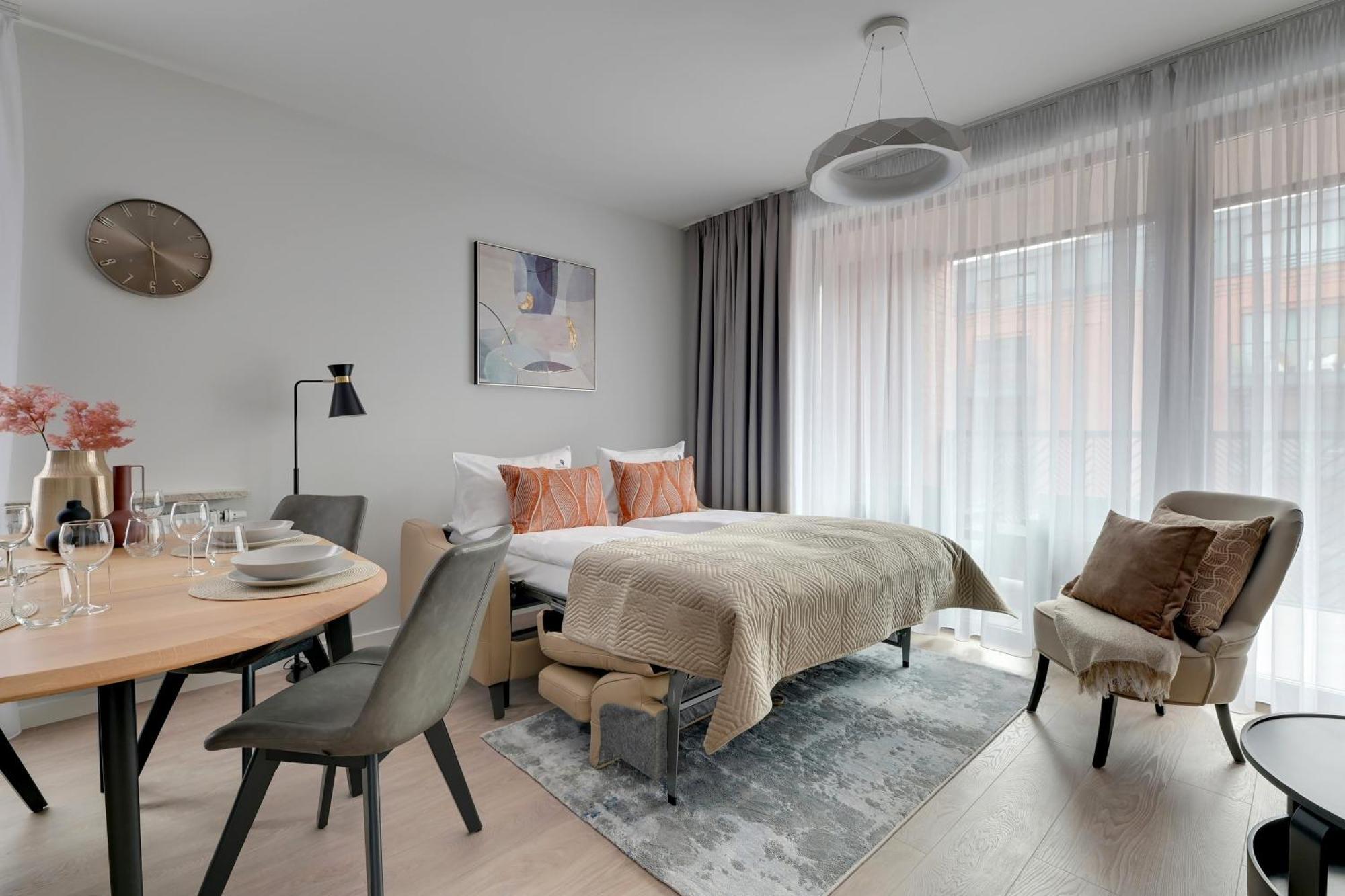 Scala 60H City Center Premium Apartments With Parking By Lion Apartments Gdańsk Eksteriør bilde