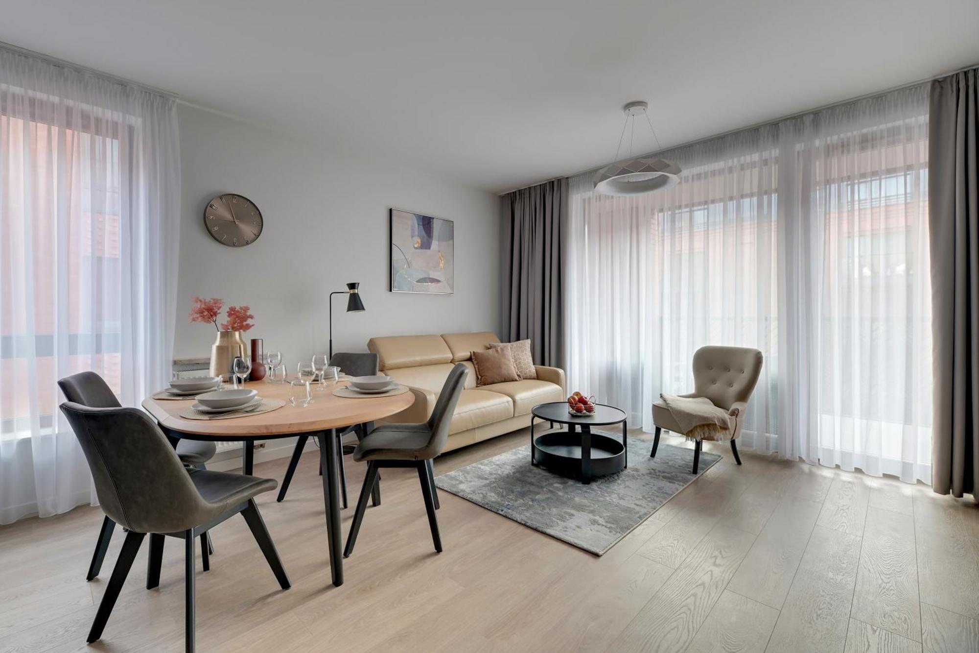 Scala 60H City Center Premium Apartments With Parking By Lion Apartments Gdańsk Eksteriør bilde